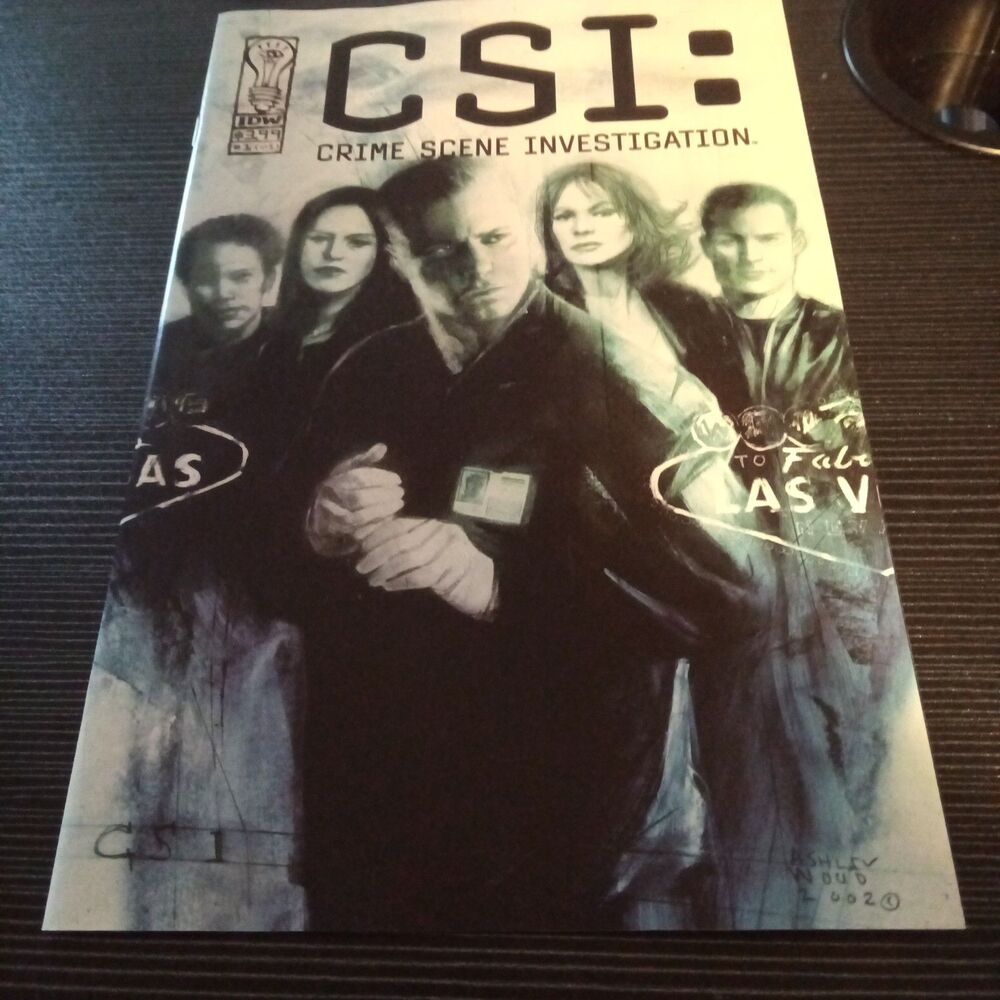 CSI Crime Scene Investigation #1 (2003) IDW Publishing